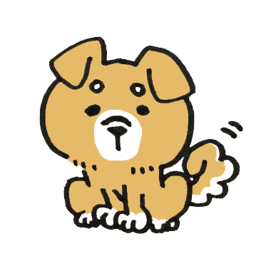 お座りする耳の垂れた柴犬のイラスト ゆるくてかわいい無料イラスト素材屋 ぴよたそ