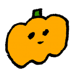 ハロウィンに使えそうなかぼちゃのイラスト
