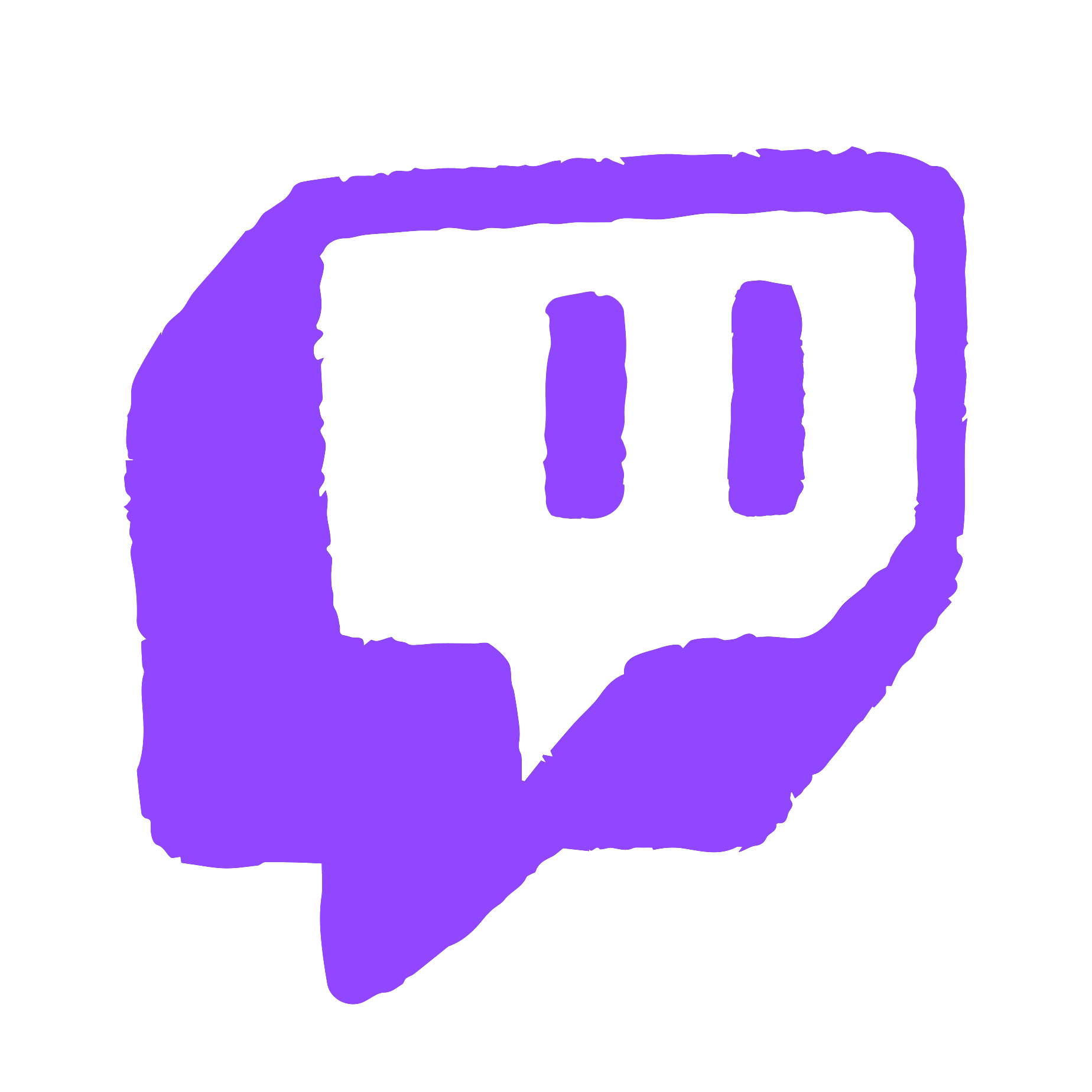 Twitchっぽいアイコン ゆるくてかわいい無料イラスト素材屋 ぴよたそ