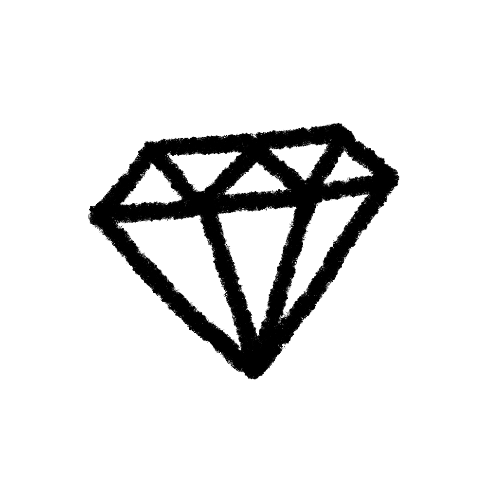 ダイヤモンドのアイコン