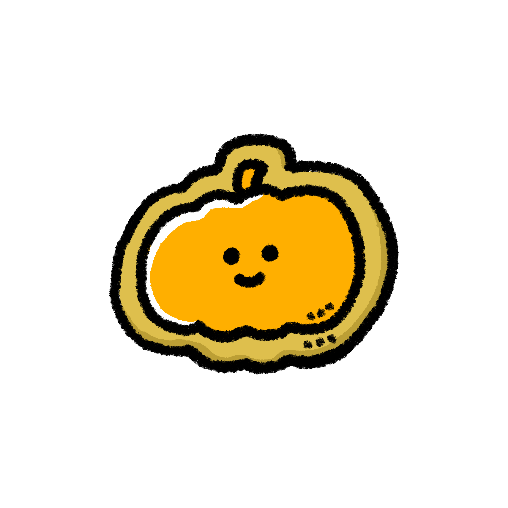 かぼちゃのアイシングクッキー